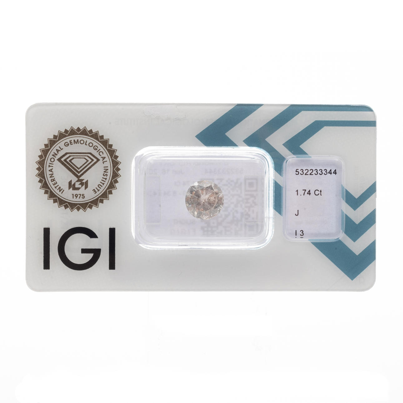 DIAMANT 1,74 CT.