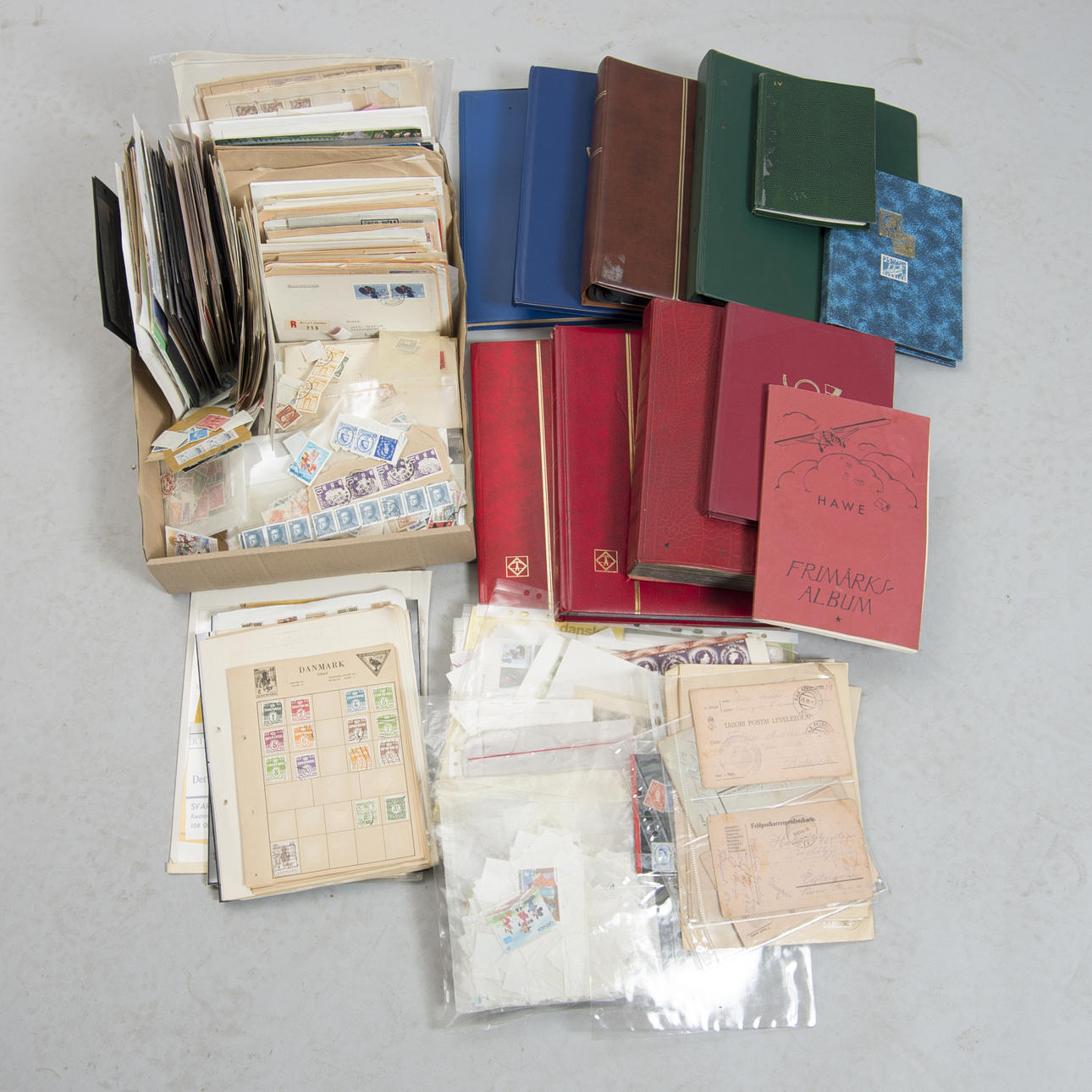 FRIMÄRKEN, olika länder.