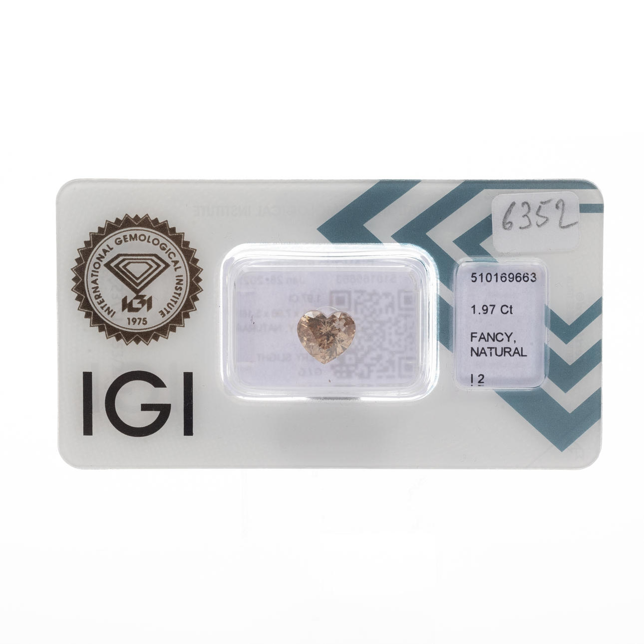 DIAMANT, 0,97 ct.