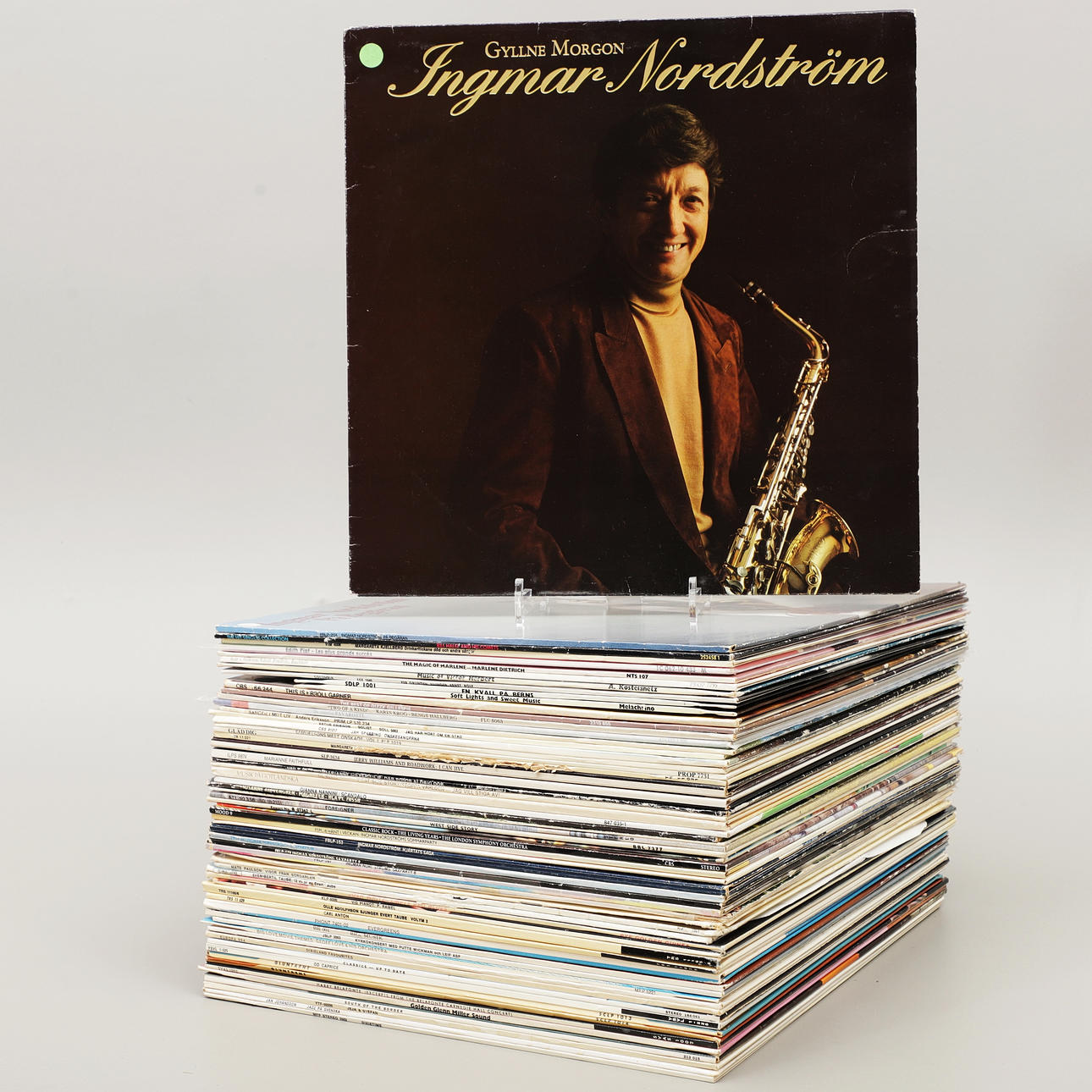 VINYLSKIVOR, ca 60 st.