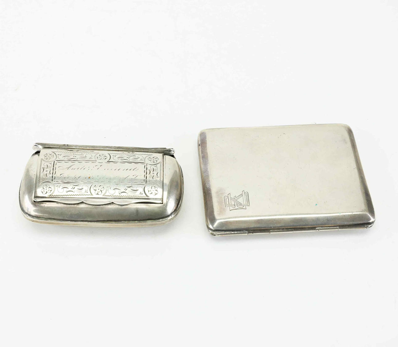 ETUI/SNUSDOSA, silver, 1900-tal.