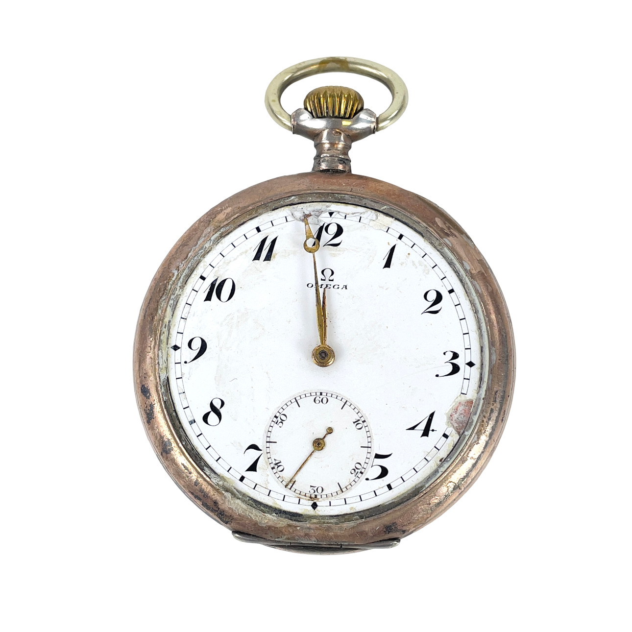 FICKUR. Silver, Omega, 1915.