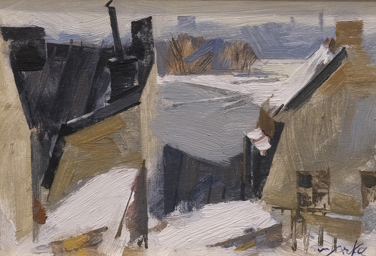 ADRIAN VAN ARKEL. OLJA.