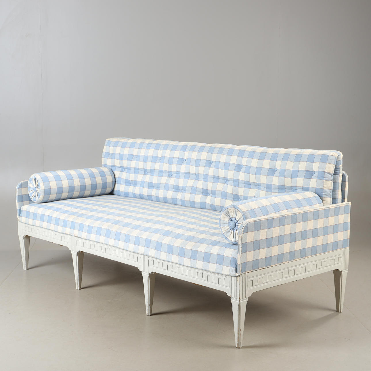 SOFFA, målad, gustaviansk stil.