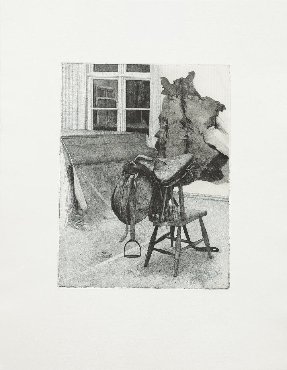 JOHN-ERIK FRANZÉN. Etsningar, 2 st.
