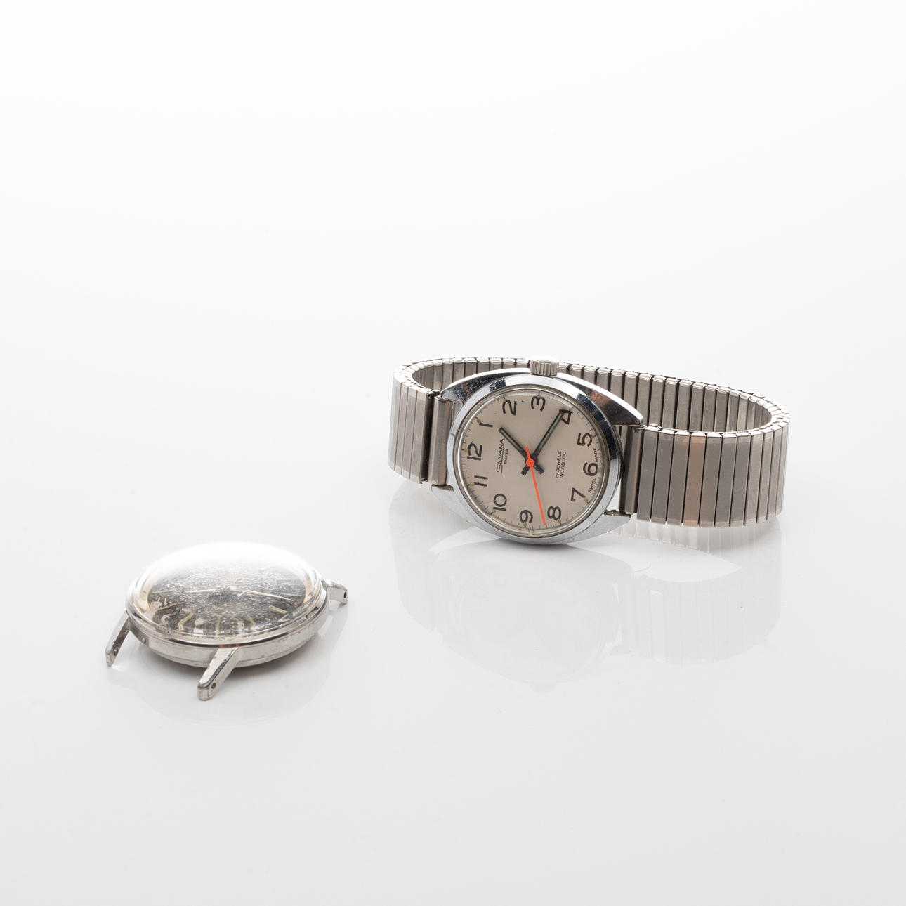 ARMBANDSUR, 2 st, Eterna Matic & Silvana.