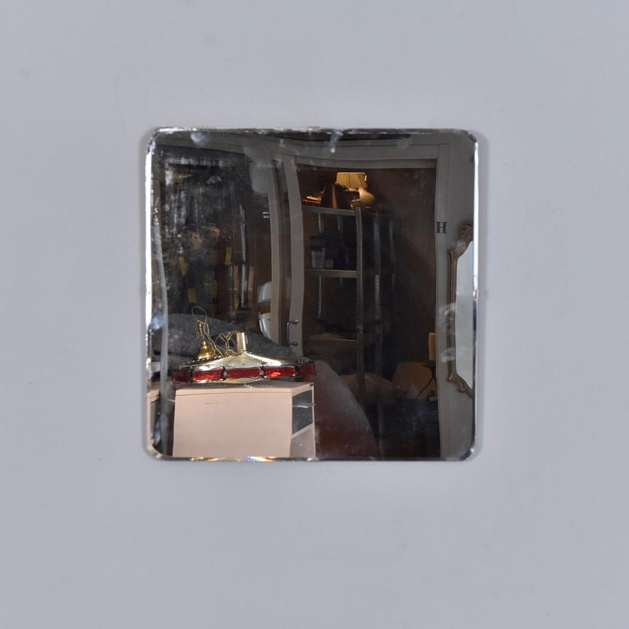 VÄGGSPEGEL, glas, 1900-talets mitt.