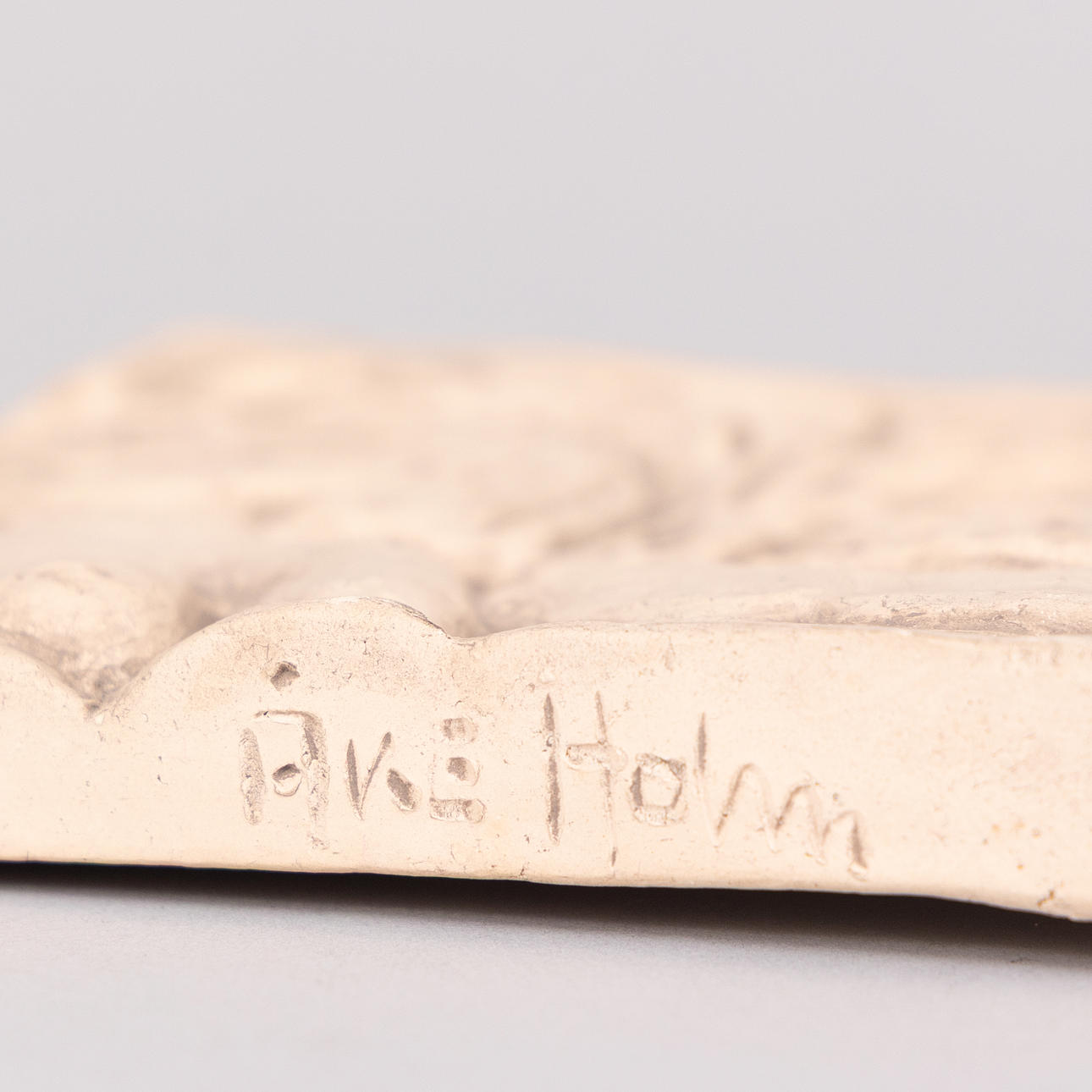 ÅKE HOLM (1900-1980). Wall reliefs, 2 pcs, Biblical motifs