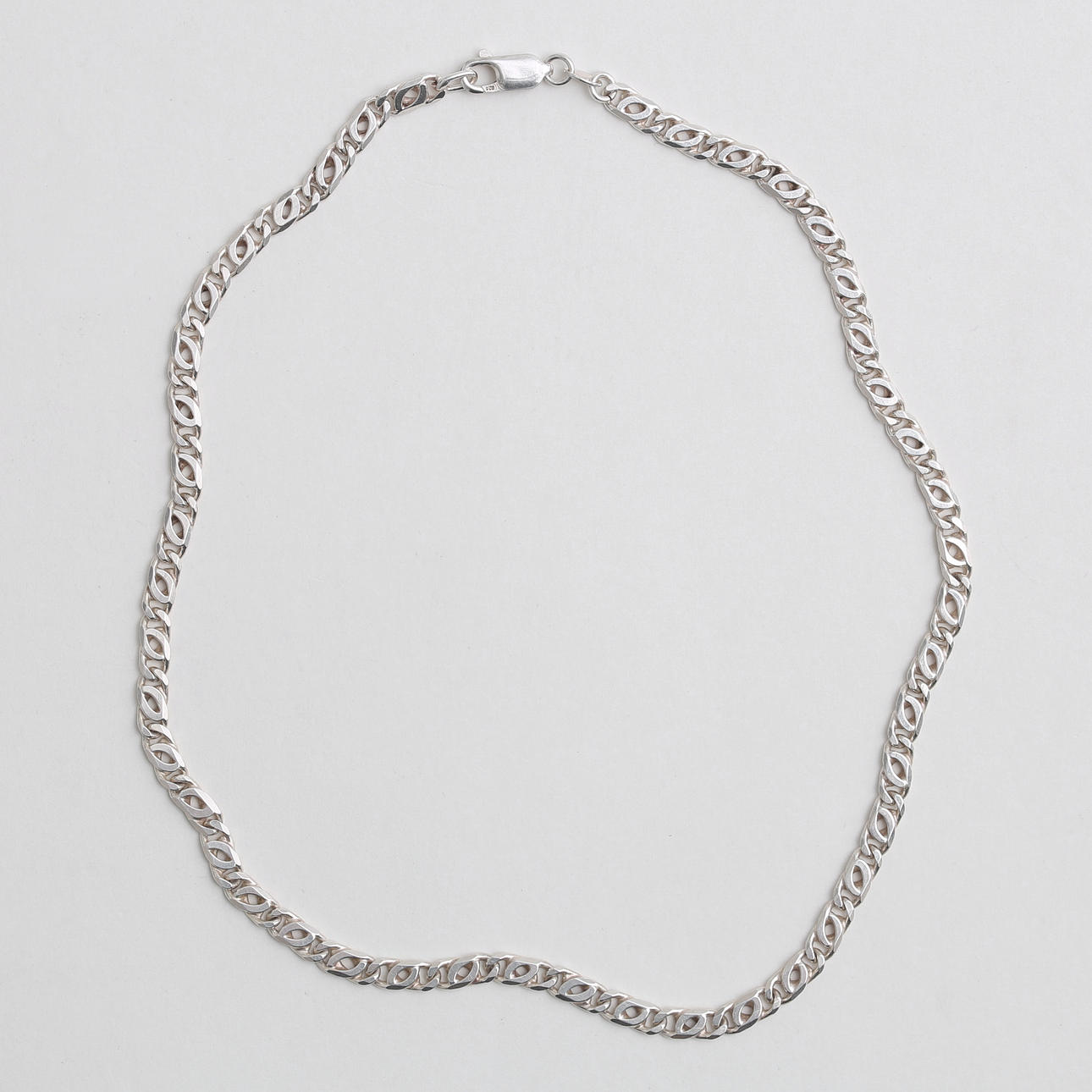 HALSKEDJA, silver, 19 gram.