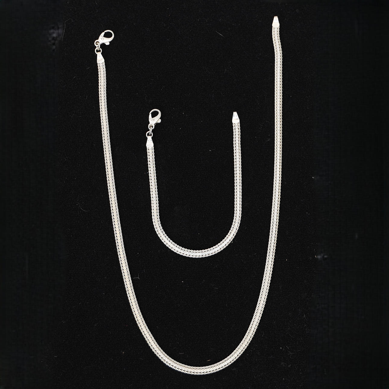 ARMBAND SAMT HALSBAND, sterlingsilver.