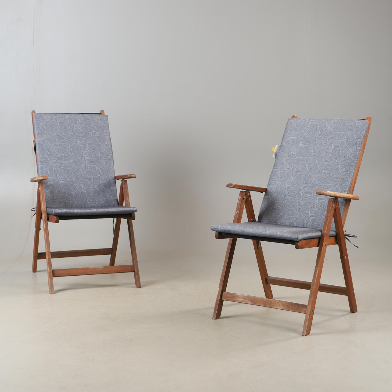 HAVESTOLE, 1 par, teak.