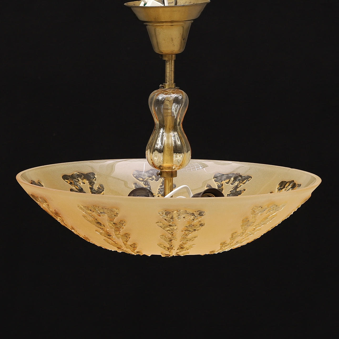 CEILING LAMP, Swedish Modern, 1940s.