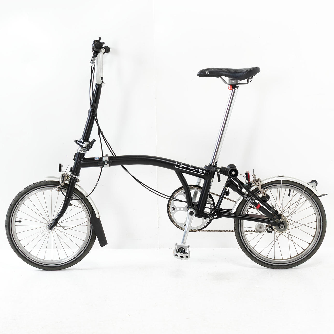 CYKEL 16", hopfällbar, Brompton.