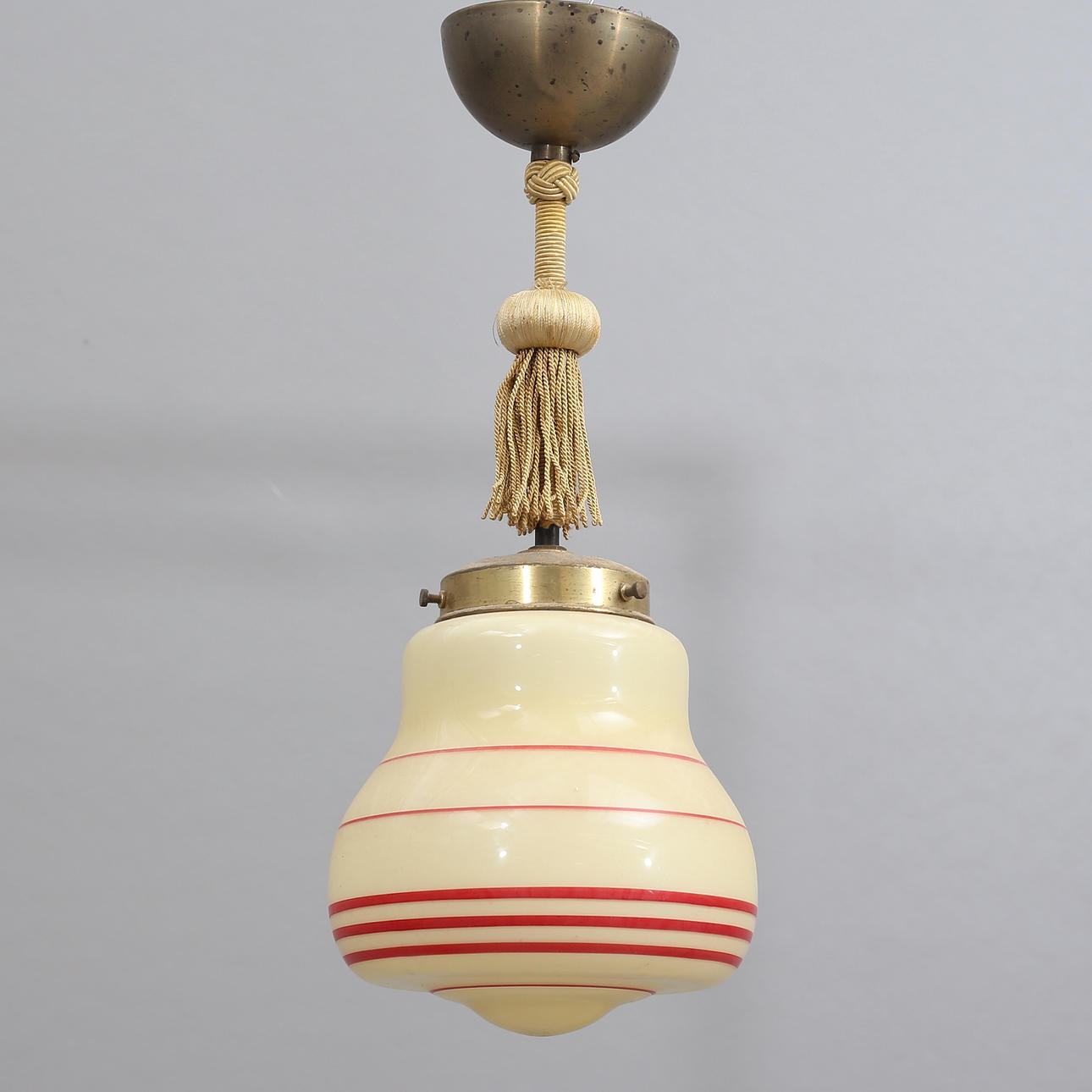 CEILING LAMP, Art Deco, 1930s/40s.