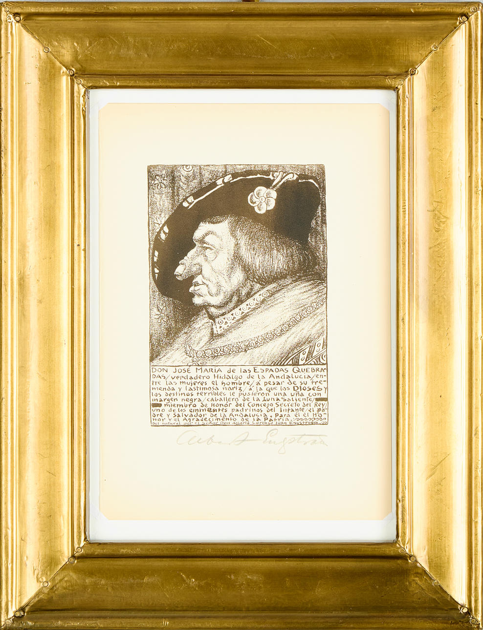 ALBERT ENGSTRÖM. "Don José Maria de las Espadas...".