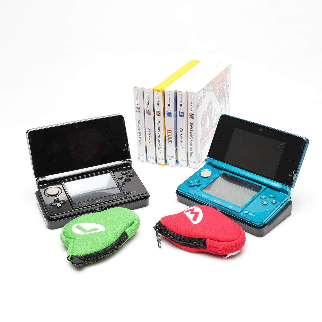 NINTENDO 3DS, 2 st samt 6 spel.