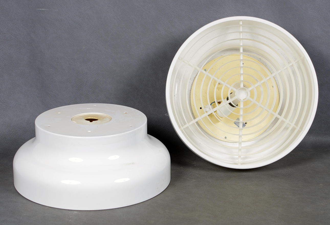 TAKPLAFONDER, 1 par, Bumling, vit plast.