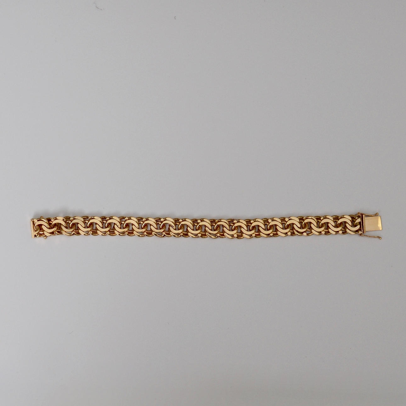 ARMLÄNK, bismarck 18 karat.