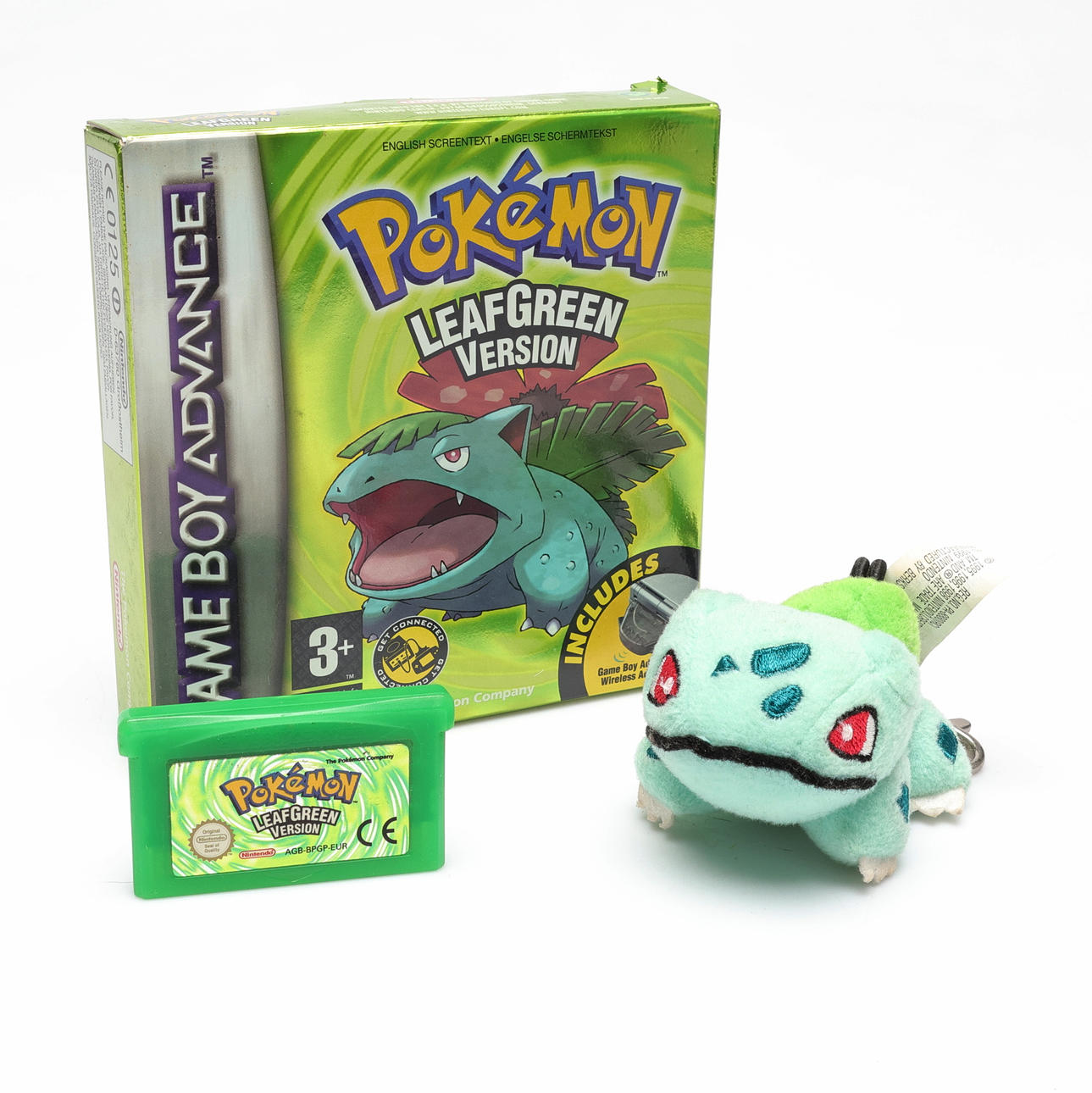 POKÉMON Leaf Green, NINTENDO Gameboy Advance.