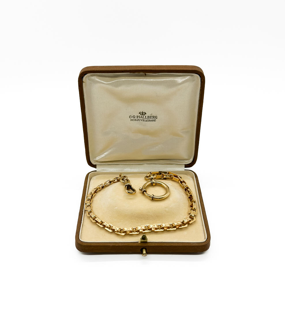 FICKURSKEDJA, 18k Guld.