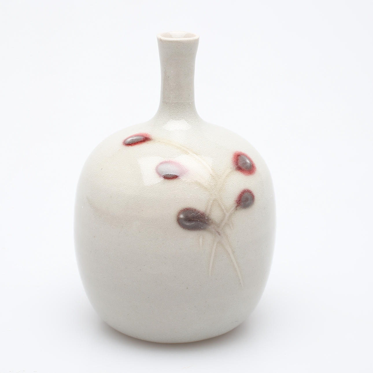 ROLF PALM. Vas, stengods, signerad Palm Mölle -95.