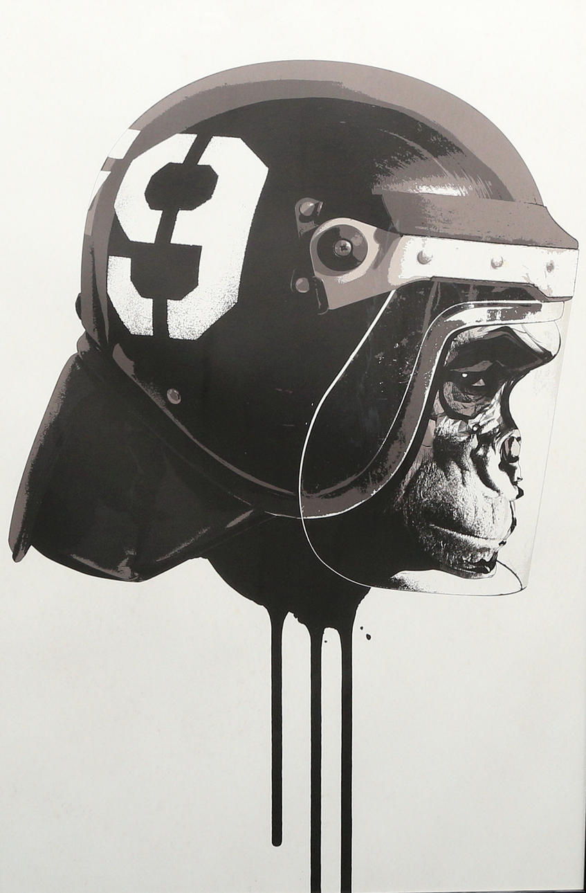 POSTER, Graphic print, unsigned.