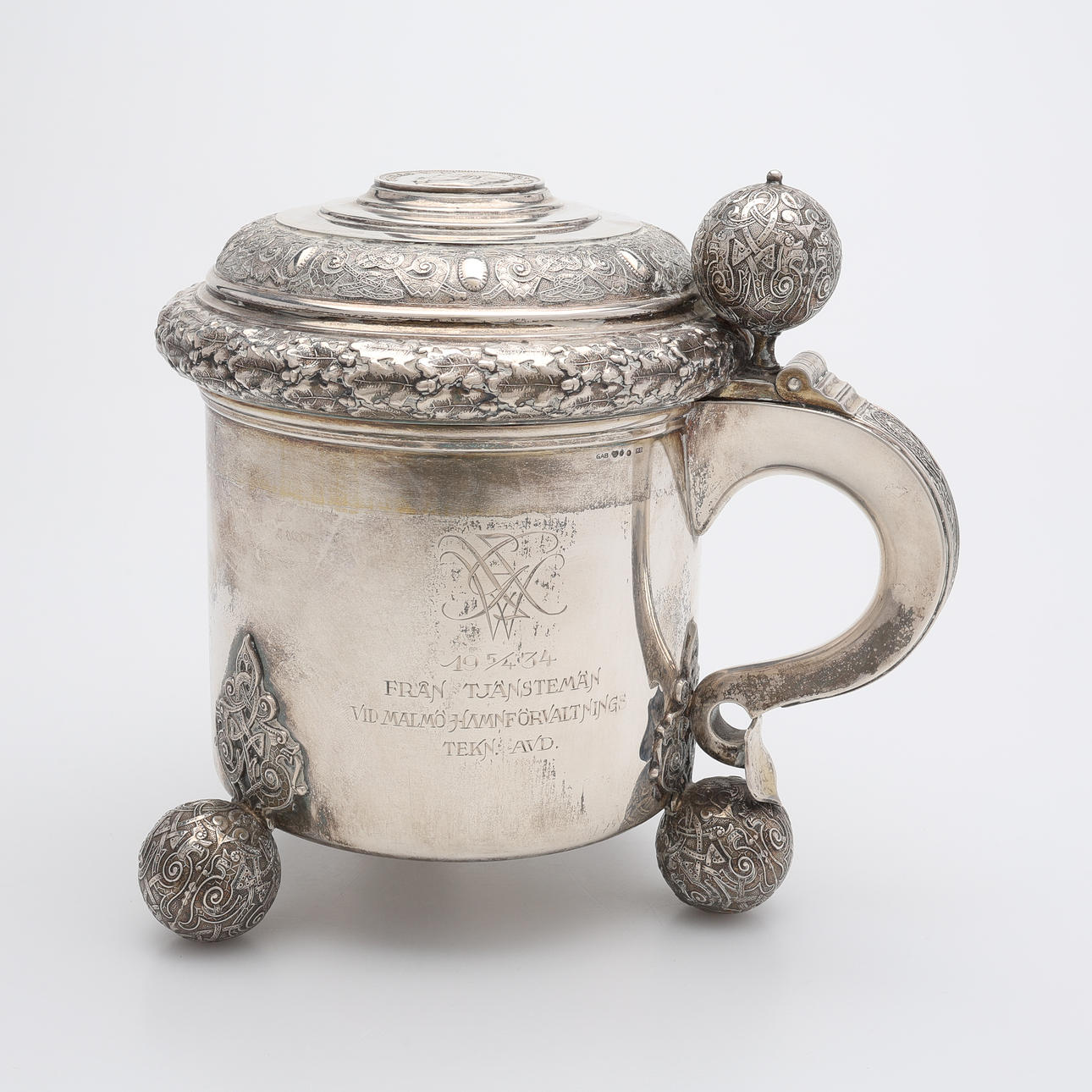 STOP, SILVER, BAROCKSTIL.