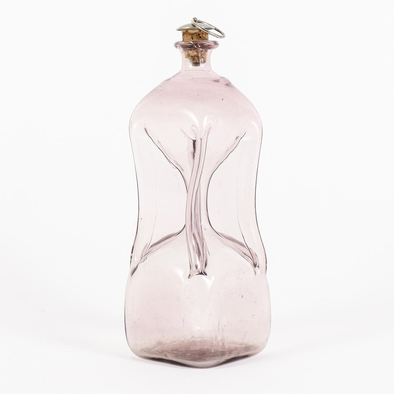 KLUCKFLASKA glas, 1800-tal.