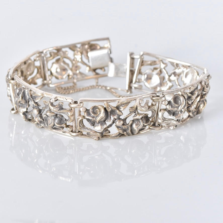 ARMBAND, silver.