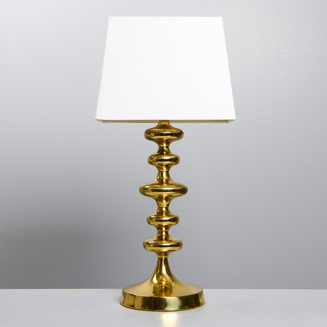 BORDSLAMPA, 1900-talets andra del.
