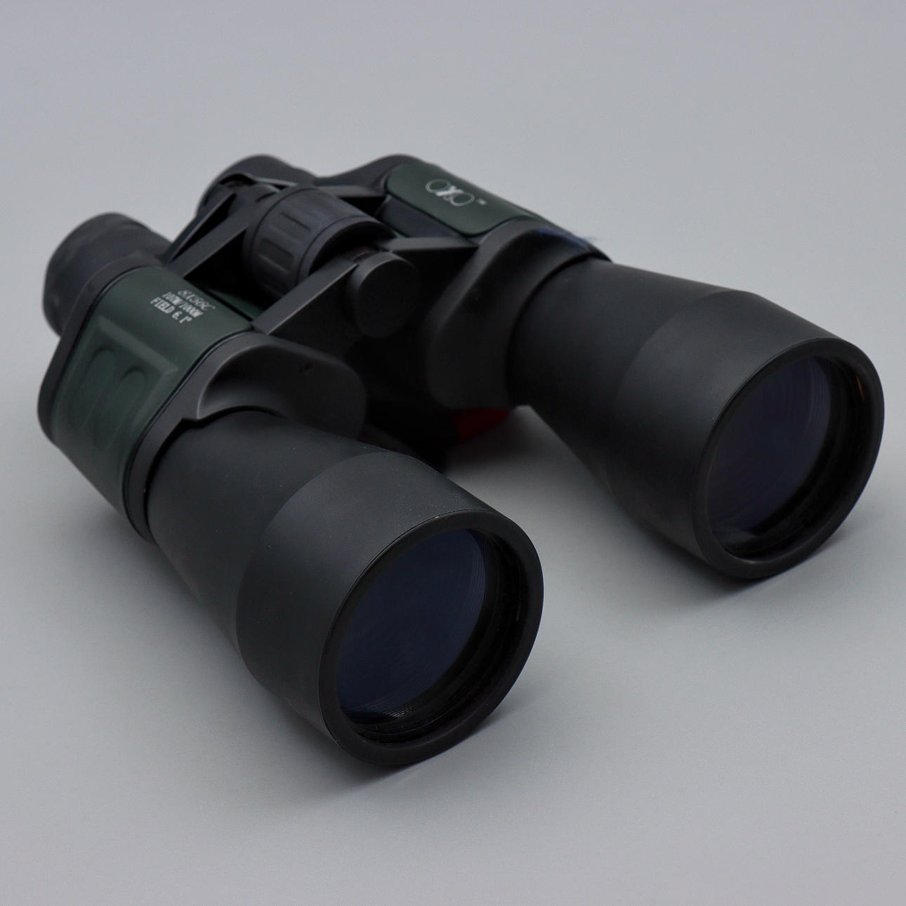 OXO 8X56C BINOCULARS IN CASE.
