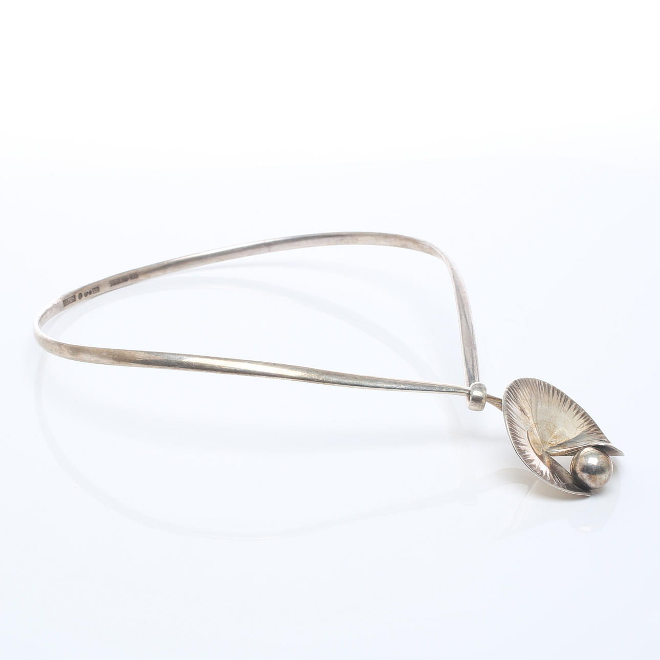 HALSBAND, silver, Alton, Falköping, 1972.