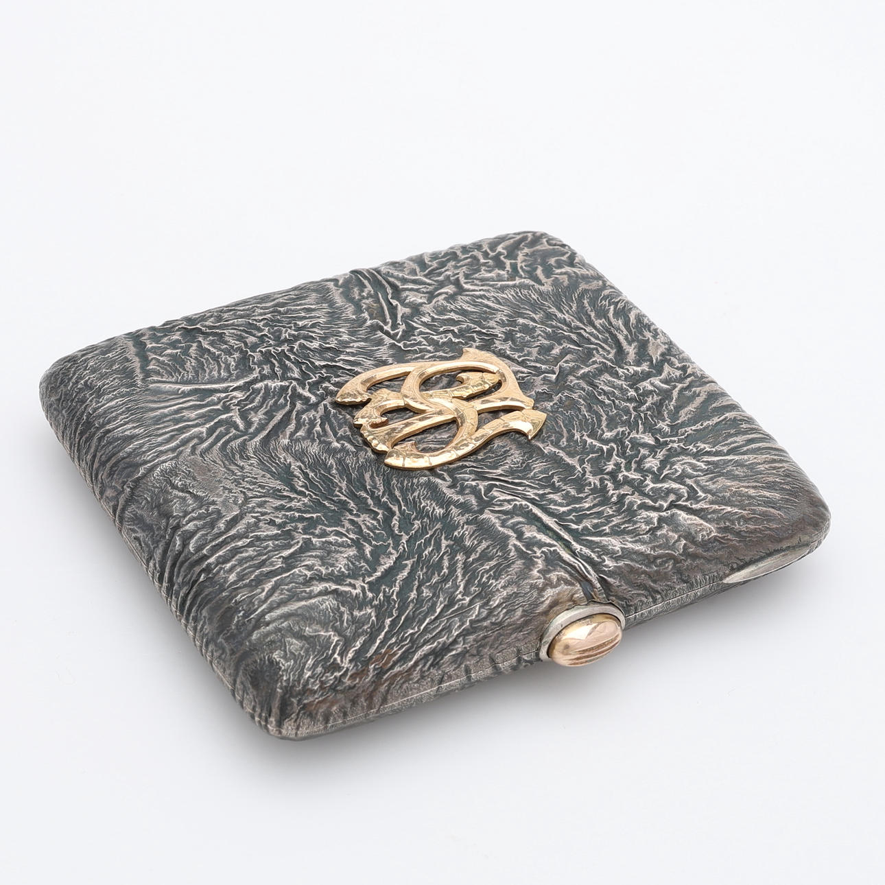 CIGARETTE CASE, SILVER, FINLAND, WEIGHT APPROX. 111 GRAMS.