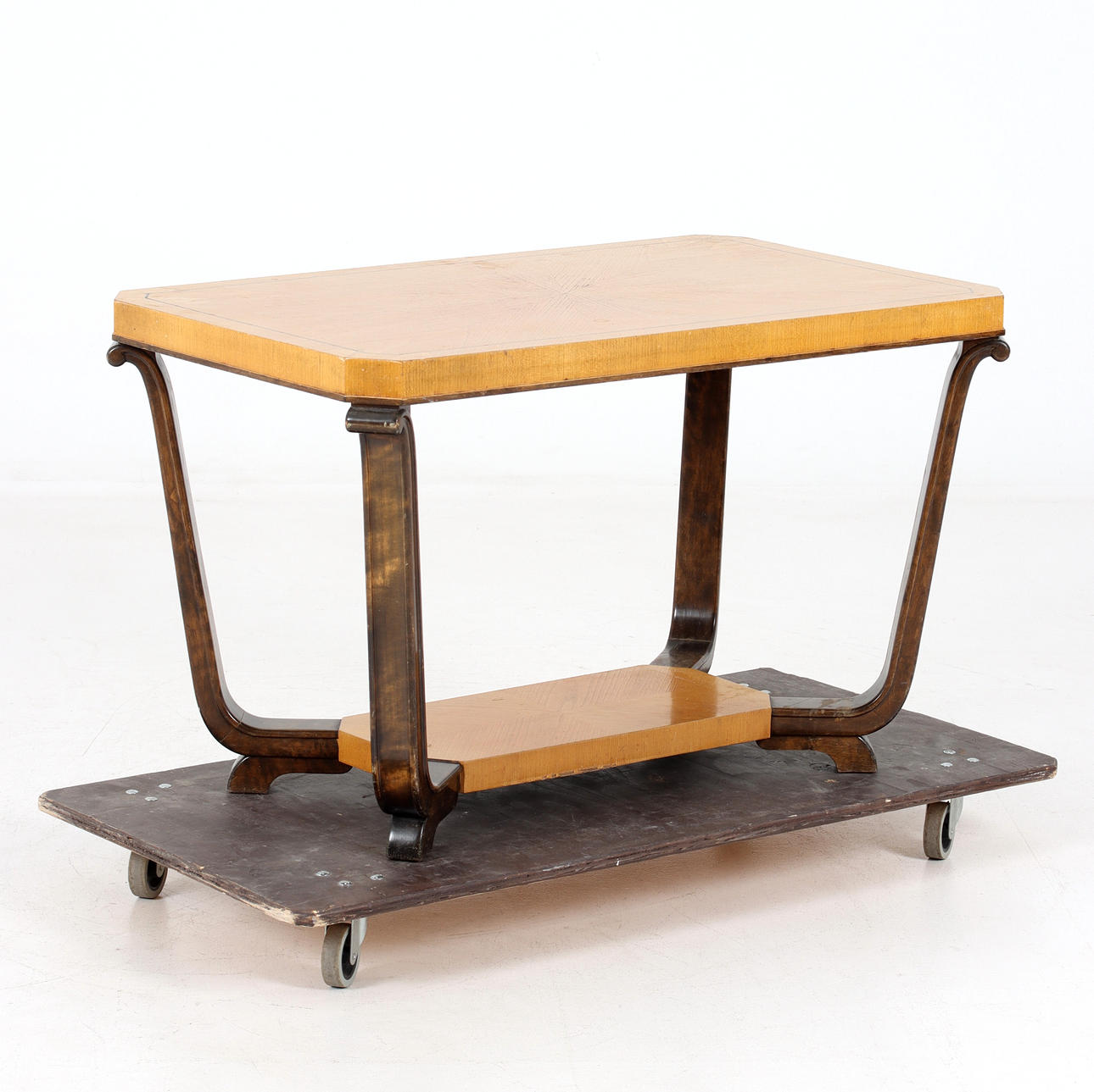 SOFFBORD, lövträ. Swedish Grace. 1930-tal.