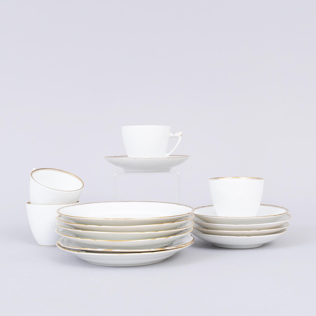 KAFFESERVIS, 14 delar, "Elegance" Bing&Gröndahl, Denmark.