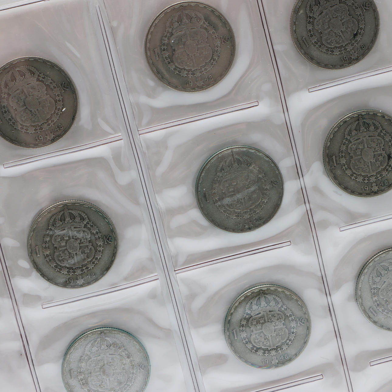 MYNT, 255 st enkronor, 40% silver.