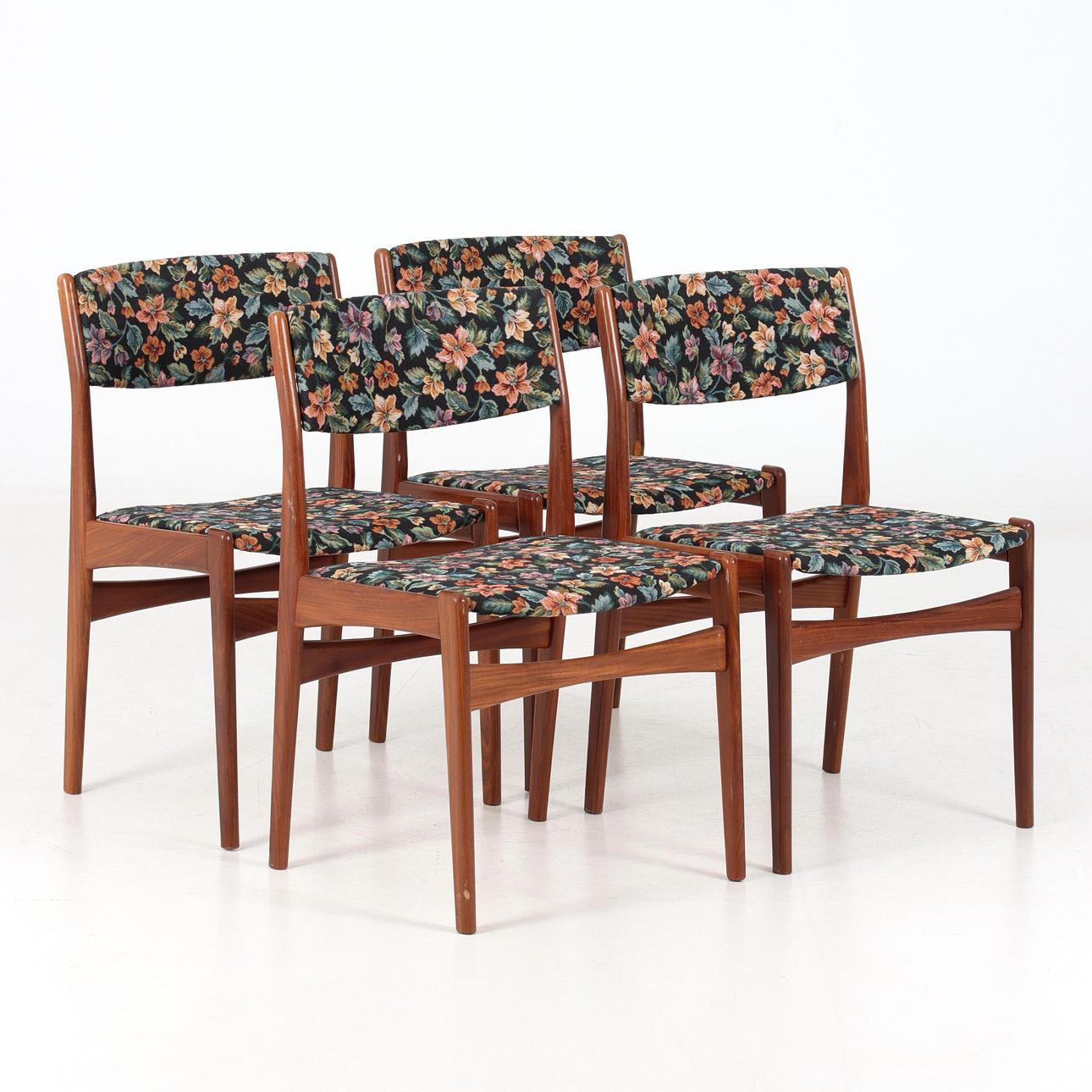 STOLAR, 4 st, teak, 1950/60-tal.