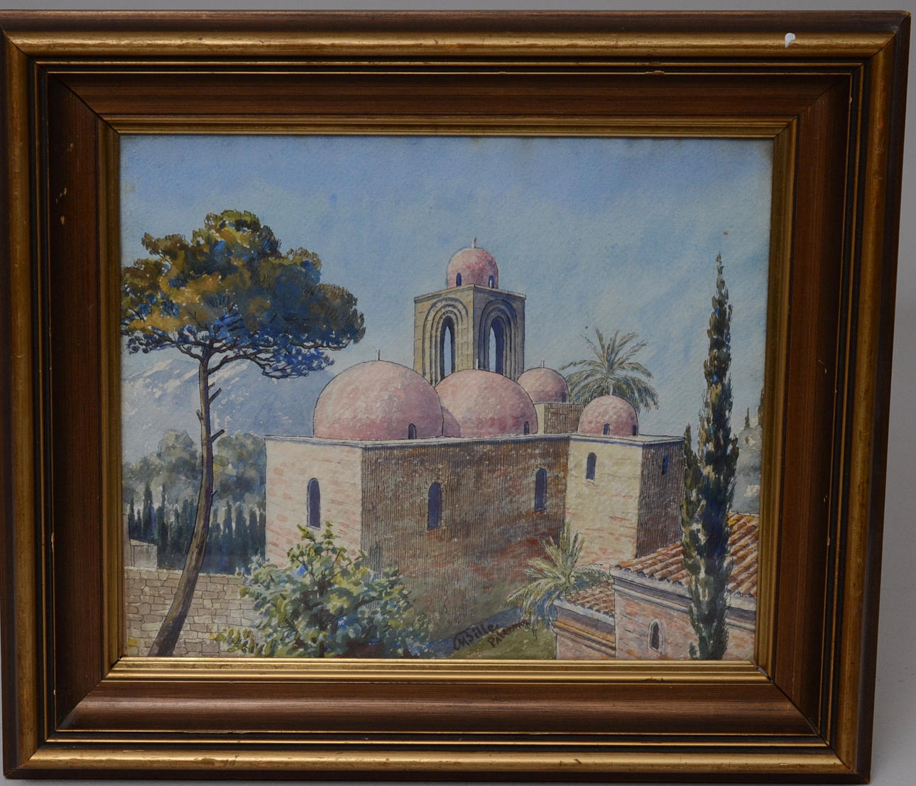 BILLE, sydländskt motiv.