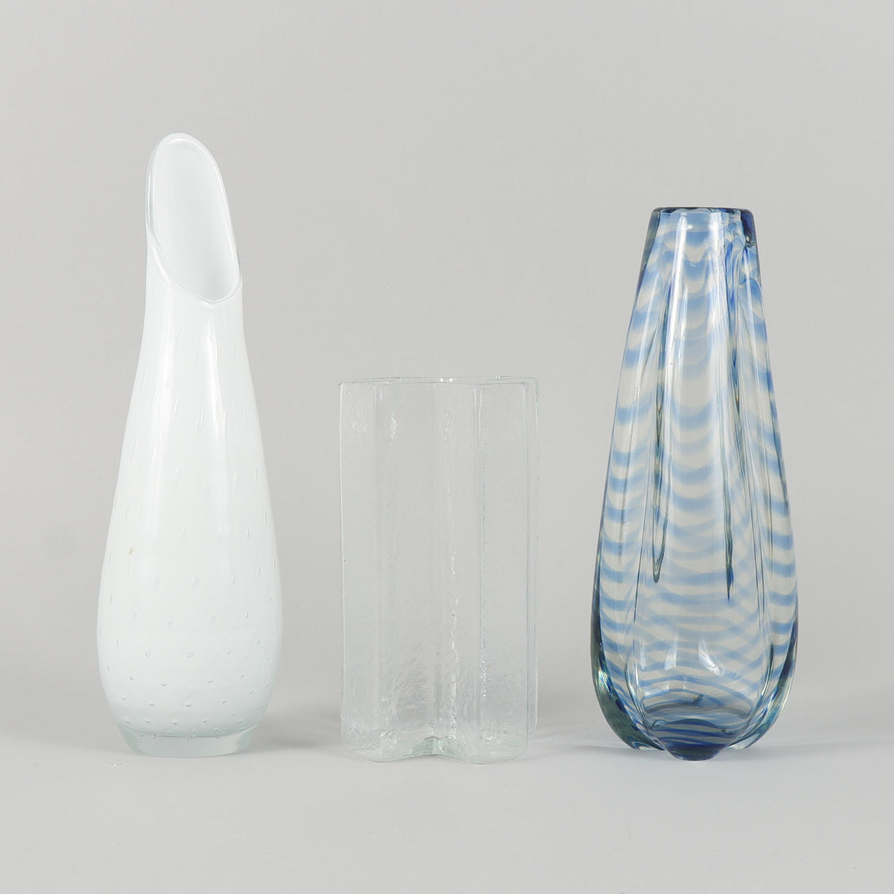 VASER 3 stycken, glas.
