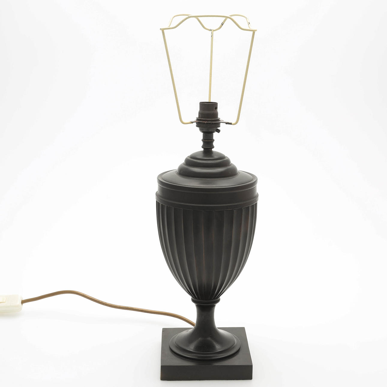 BORDSLAMPA, brons, 1900-tal.