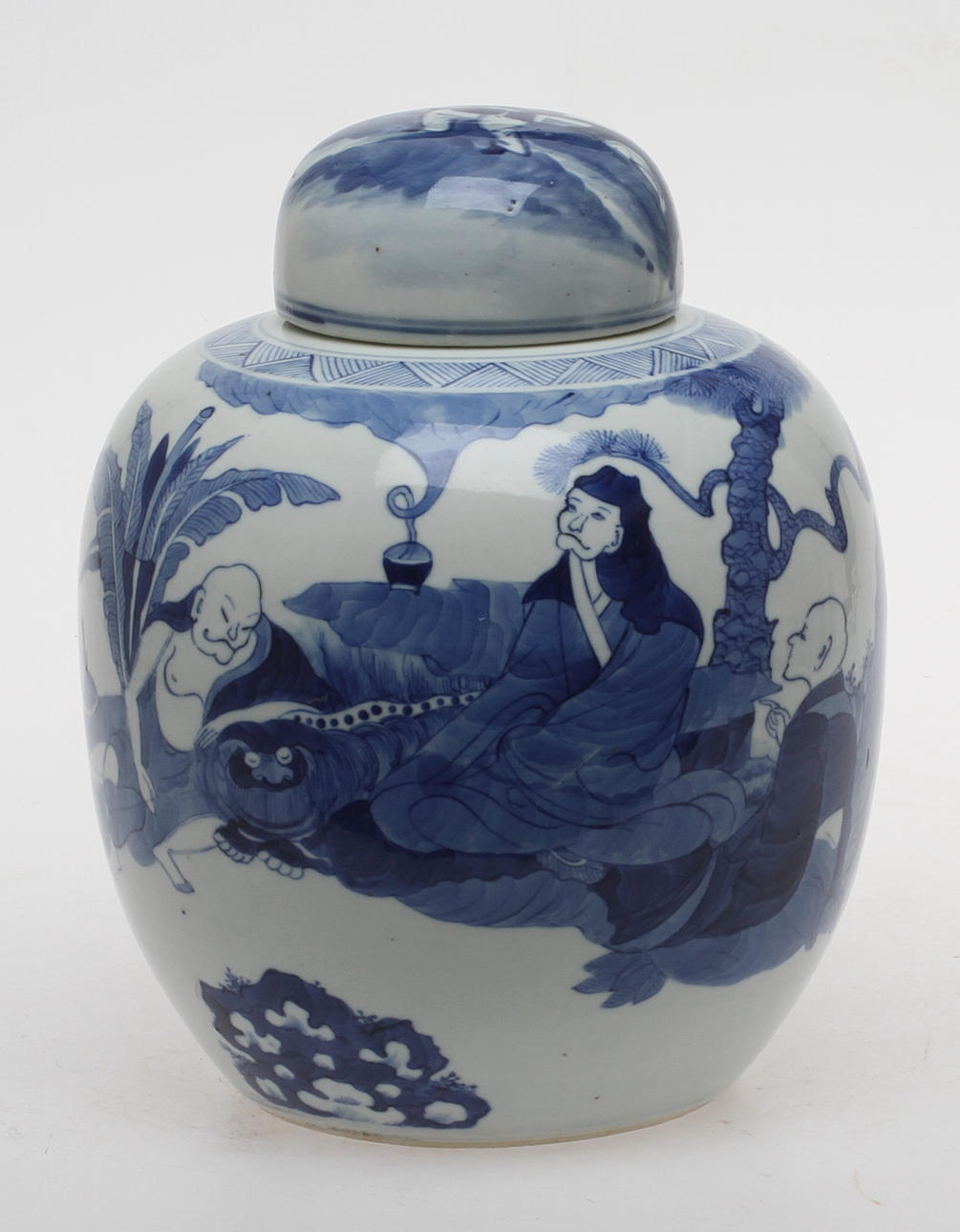 BOJAN MED LOCK, porslin, Kina.