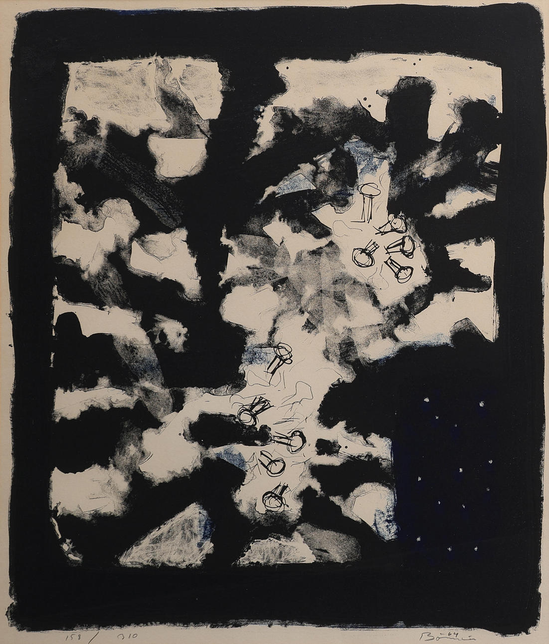 OLLE BONNIÉR. "Midnatt".