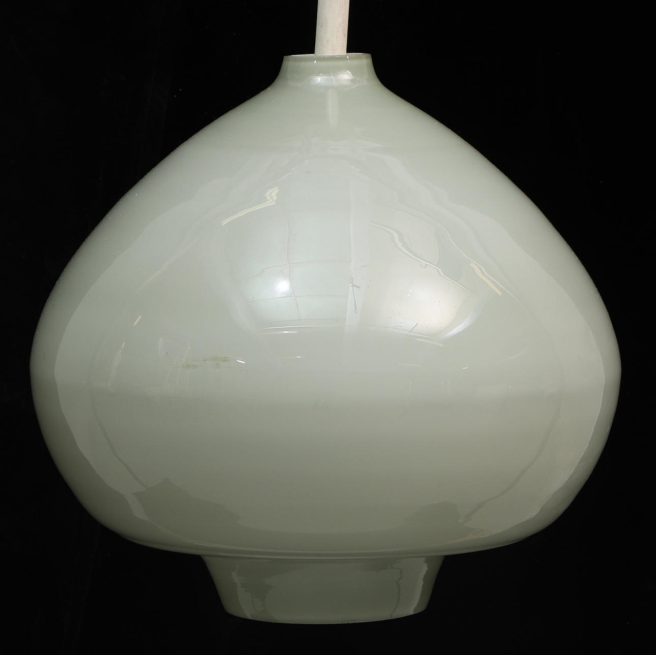 TAKLAMPA, glas, 1900/2000-tal.