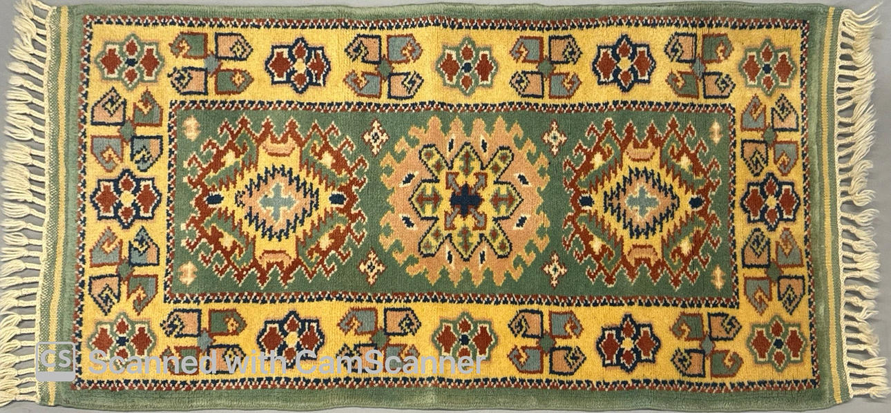 HAND WOVEN TURKISH RUG. Carpets & Textiles - Carpets - Auctionet