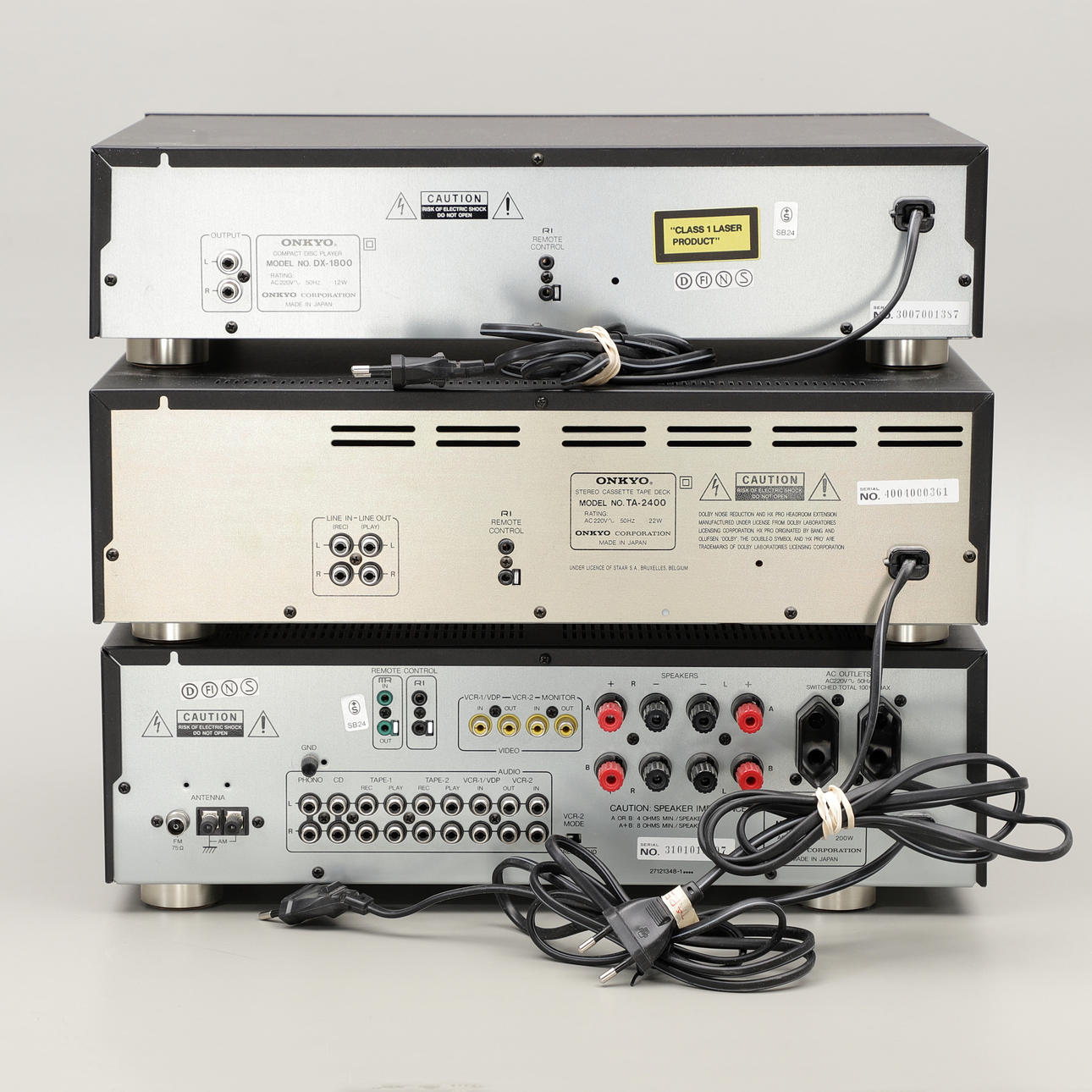 STEREO RACK, Onkyo R1 series, 1990s. Collectables - Audio, Vinyl