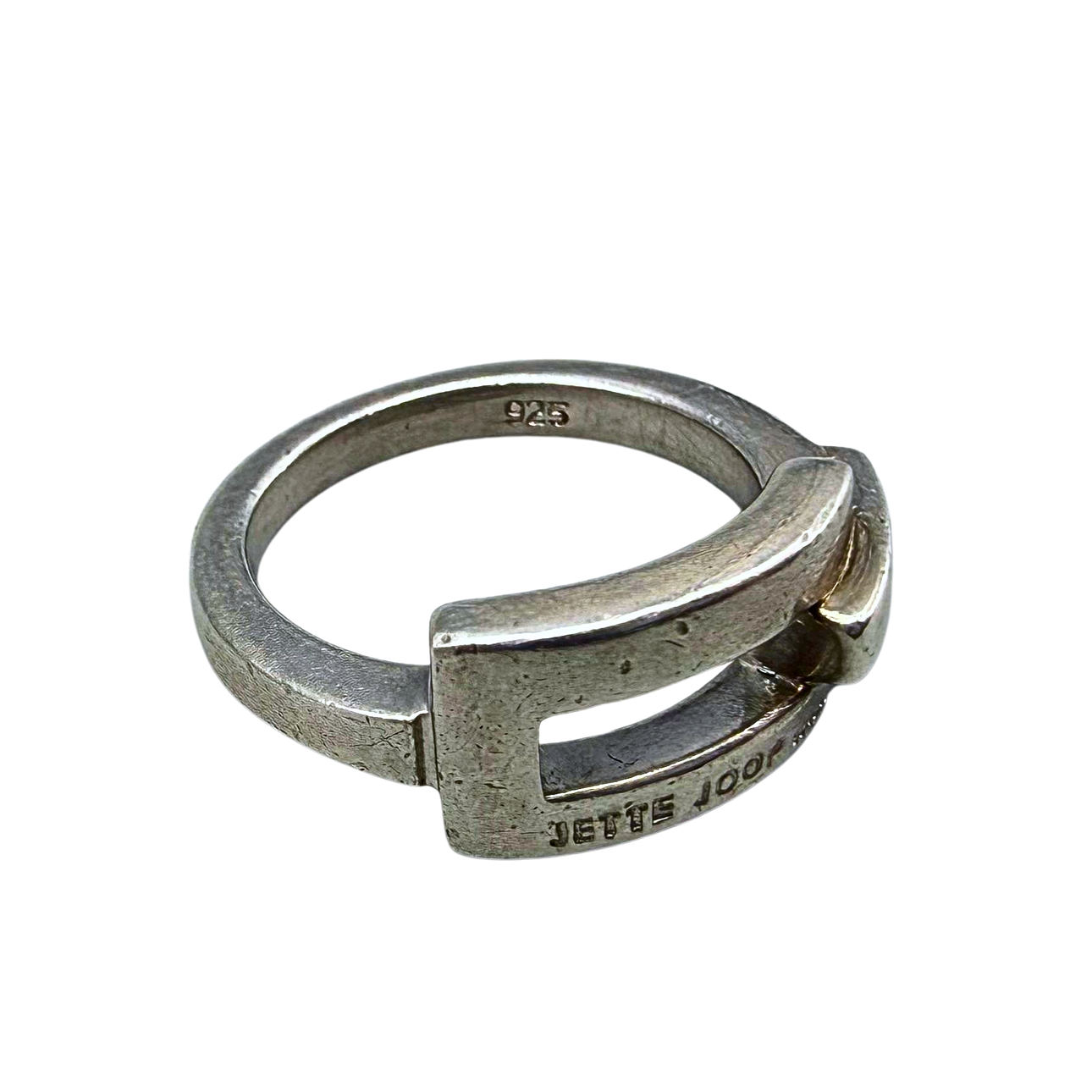 JETTE JOOP RING IN 925 STERLING SILVER.