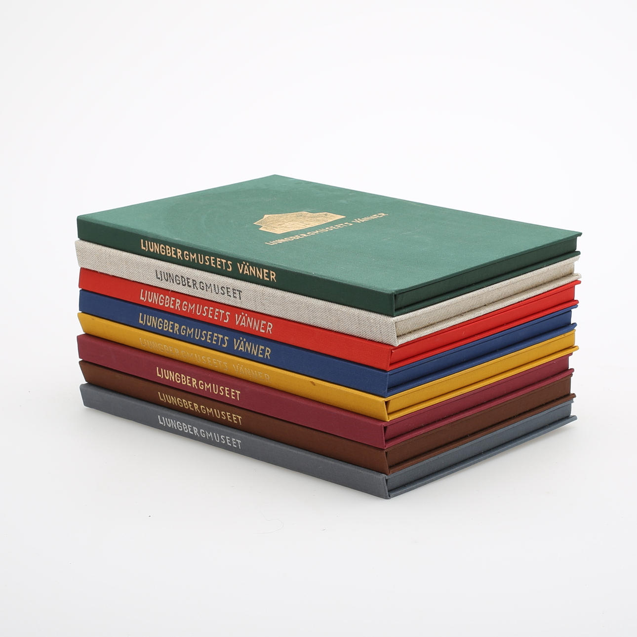 SVEN LJUNGBERG. Träsnitt, 16 st i 8 mappar, "Ljungbergmuseets Vänner", signerade och numrerade.