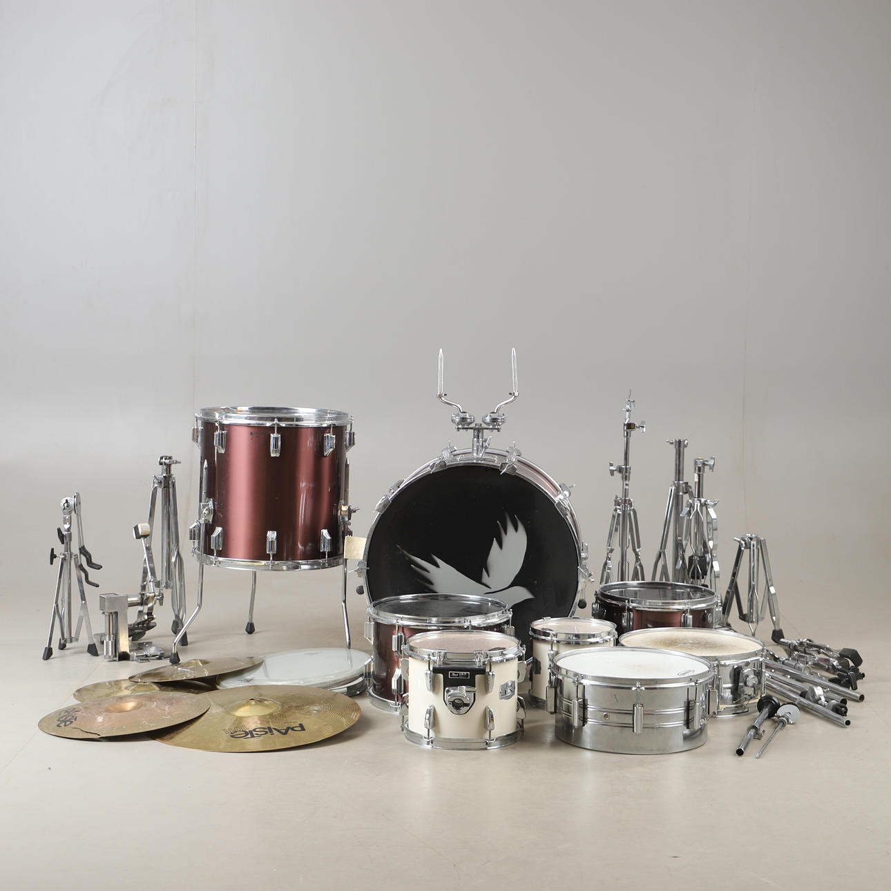 TRUMSET, bl a Maya, Pearl, Remo.