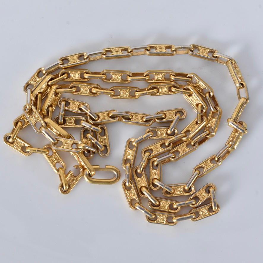 COLLIER, guldpläterad, Celine.