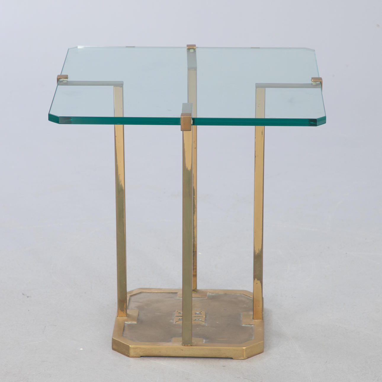 PETER GHYCZY. Side table, model 'T-18', 1970s.